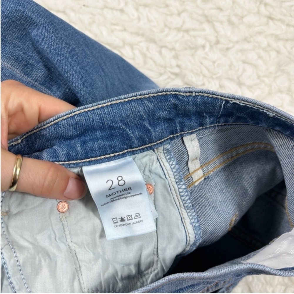 NEW Mother Superior The Lasso heel wide leg jeans - Picture 11 of 13